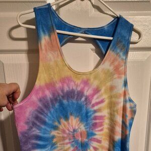 Colorful Tie-Dye Tank Top